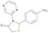 2-(3-(p-Tolyl)pyrazin-2-yl)thiazolidin-4-one