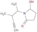 2-Pyrrolidinone, 1-(1,2-dimethyl-3-butynyl)-5-hydroxy-