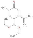 2-Cyclohexen-1-one, 4-(diethoxymethyl)-2-methyl-5-(1-methylethenyl)-