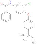 Benzamide, N-[3-chloro-4-[4-(1,1-dimethylpropyl)phenoxy]phenyl]-