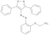 Isoxazole, 4-[(2-ethoxyphenyl)azo]-3,5-diphenyl-