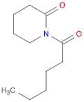 2-Piperidinone, 1-(1-oxohexyl)-