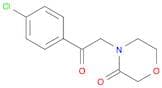 3-Morpholinone, 4-[2-(4-chlorophenyl)-2-oxoethyl]-