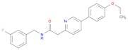 2-Pyridineacetamide, 5-(4-ethoxyphenyl)-N-[(3-fluorophenyl)methyl]-