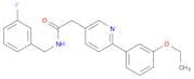 3-Pyridineacetamide, 6-(3-ethoxyphenyl)-N-[(3-fluorophenyl)methyl]-