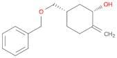 Cyclohexanol, 2-methylene-5-[(phenylmethoxy)methyl]-, cis-