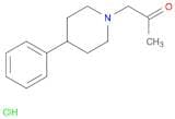 2-Propanone, 1-(4-phenyl-1-piperidinyl)-, hydrochloride