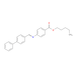 Benzoic acid, 4-[([1,1'-biphenyl]-4-ylmethylene)amino]-, pentyl ester