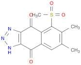 1H-Naphtho[2,3-d]triazole-4,9-dione, 6,7-dimethyl-5-(methylsulfonyl)-