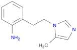 Benzenamine,2-[2-(5-methyl-1H-imidazol-1-yl)ethyl]-
