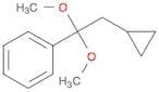 Benzene, (2-cyclopropyl-1,1-dimethoxyethyl)-