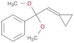 Benzene, (2-cyclopropylidene-1,1-dimethoxyethyl)-
