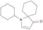 1-Azaspiro[4.5]dec-2-en-4-one, 1-cyclohexyl-