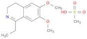 Isoquinoline, 1-ethyl-3,4-dihydro-6,7-dimethoxy-, methanesulfonate