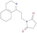 2,5-Pyrrolidinedione, 1-[2-(3,4,5,6,7,8-hexahydro-1-isoquinolinyl)ethyl]-