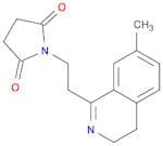 2,5-Pyrrolidinedione, 1-[2-(3,4-dihydro-7-methyl-1-isoquinolinyl)ethyl]-