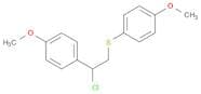 Benzene, 1-[[2-chloro-2-(4-methoxyphenyl)ethyl]thio]-4-methoxy-