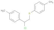 Benzene, 1-[[2-chloro-2-(4-methylphenyl)ethyl]thio]-4-methyl-