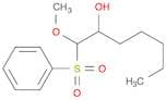 2-Heptanol, 1-methoxy-1-(phenylsulfonyl)-