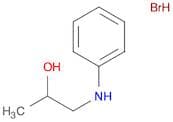 2-Propanol, 1-(phenylamino)-, hydrobromide