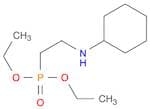 Phosphonic acid, [2-(cyclohexylamino)ethyl]-, diethyl ester