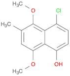 1-Naphthalenol, 4-chloro-5,8-dimethoxy-6-methyl-