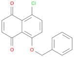 1,4-Naphthalenedione, 5-chloro-8-(phenylmethoxy)-