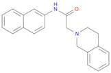 2(1H)-Isoquinolineacetamide, 3,4-dihydro-N-2-naphthalenyl-