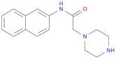 1-Piperazineacetamide, N-2-naphthalenyl-