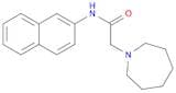 1H-Azepine-1-acetamide, hexahydro-N-2-naphthalenyl-