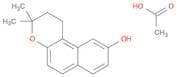 1H-Naphtho[2,1-b]pyran-9-ol, 2,3-dihydro-3,3-dimethyl-, acetate