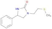 2-Imidazolidinone, 1-[2-(methylthio)ethyl]-4-phenyl-