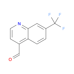 4-Quinolinecarboxaldehyde, 7-(trifluoromethyl)-