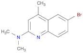 2-Quinolinamine, 6-bromo-N,N,4-trimethyl-