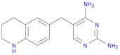 2,4-Pyrimidinediamine, 5-[(1,2,3,4-tetrahydro-6-quinolinyl)methyl]-