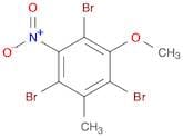 Benzene, 1,3,5-tribromo-2-methoxy-4-methyl-6-nitro-