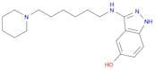 1H-Indazol-5-ol, 3-[[6-(1-piperidinyl)hexyl]amino]-
