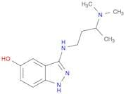 1H-Indazol-5-ol, 3-[[3-(dimethylamino)butyl]amino]-