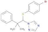 1H-1,2,4-Triazole, 1-[1-[(4-bromophenyl)thio]-2-methyl-2-phenylpropyl]-