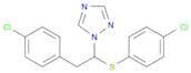 1H-1,2,4-Triazole, 1-[2-(4-chlorophenyl)-1-[(4-chlorophenyl)thio]ethyl]-