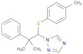 1H-1,2,4-Triazole, 1-[2-methyl-1-[(4-methylphenyl)thio]-2-phenylpropyl]-