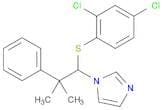 1H-Imidazole, 1-[1-[(2,4-dichlorophenyl)thio]-2-methyl-2-phenylpropyl]-