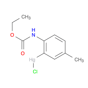 Mercury, chloro[2-[(ethoxycarbonyl)amino]-5-methylphenyl]-