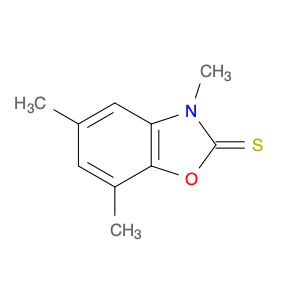 2(3H)-Benzoxazolethione, 3,5,7-trimethyl-