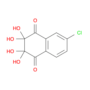 1,4-Naphthalenedione, 6-chloro-2,3-dihydro-2,2,3,3-tetrahydroxy-