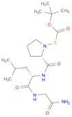 Glycinamide, 1-[(1,1-dimethylethoxy)carbonyl]thio-L-prolyl-L-leucyl-