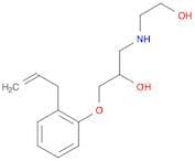 2-Propanol, 1-[(2-hydroxyethyl)amino]-3-[2-(2-propenyl)phenoxy]-