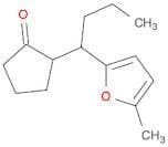 Cyclopentanone, 2-[1-(5-methyl-2-furanyl)butyl]-