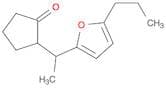 Cyclopentanone, 2-[1-(5-propyl-2-furanyl)ethyl]-