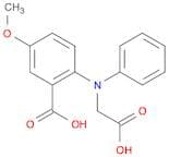 Benzoic acid, 2-[(carboxymethyl)phenylamino]-5-methoxy-